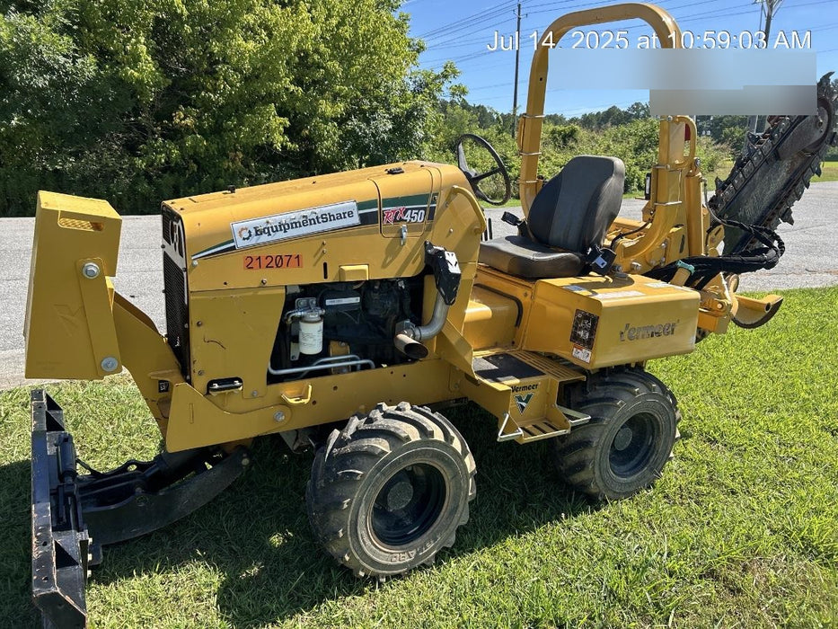 2022 VERMEER RTX450