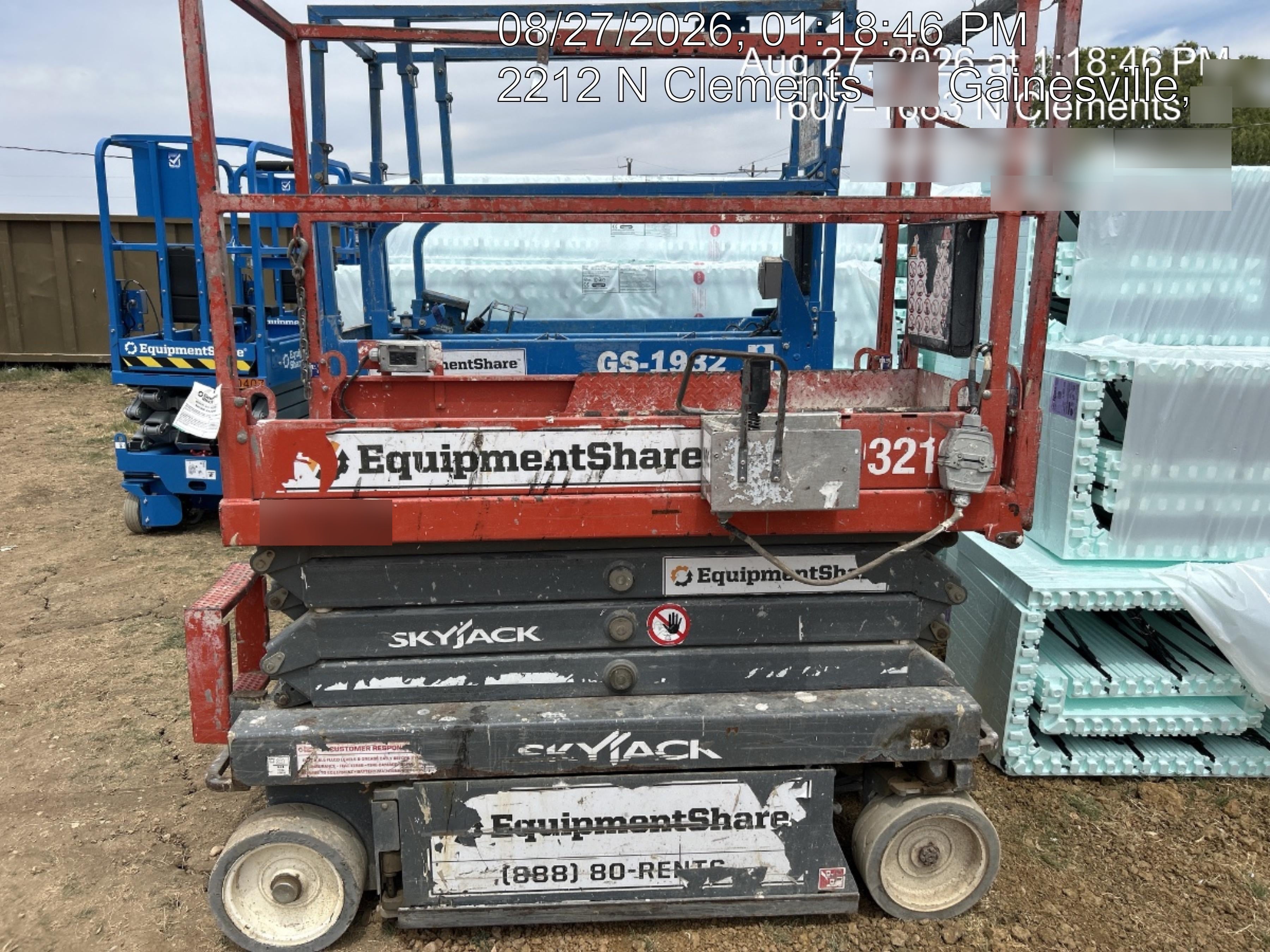 2019 Skyjack SJIII-3219 Standard Options
