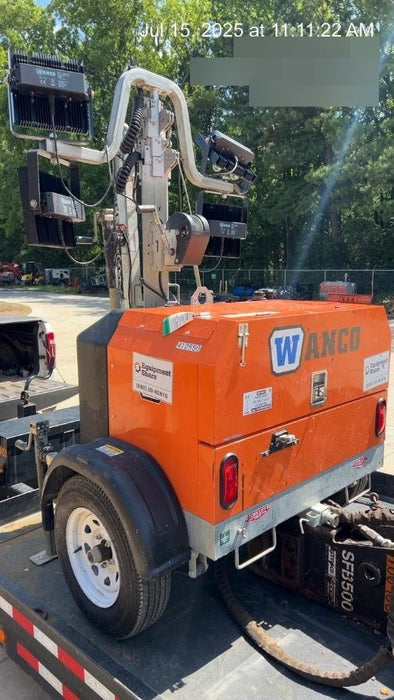 2024 Wanco WLTT-4MM4K Diesel, Deep Sea Controller, Shore Power Plug, Auto Start, (4) 350W LED Floodlights, 4kW Generator, 60 Gal Fuel Tank, 2" Ball, T3