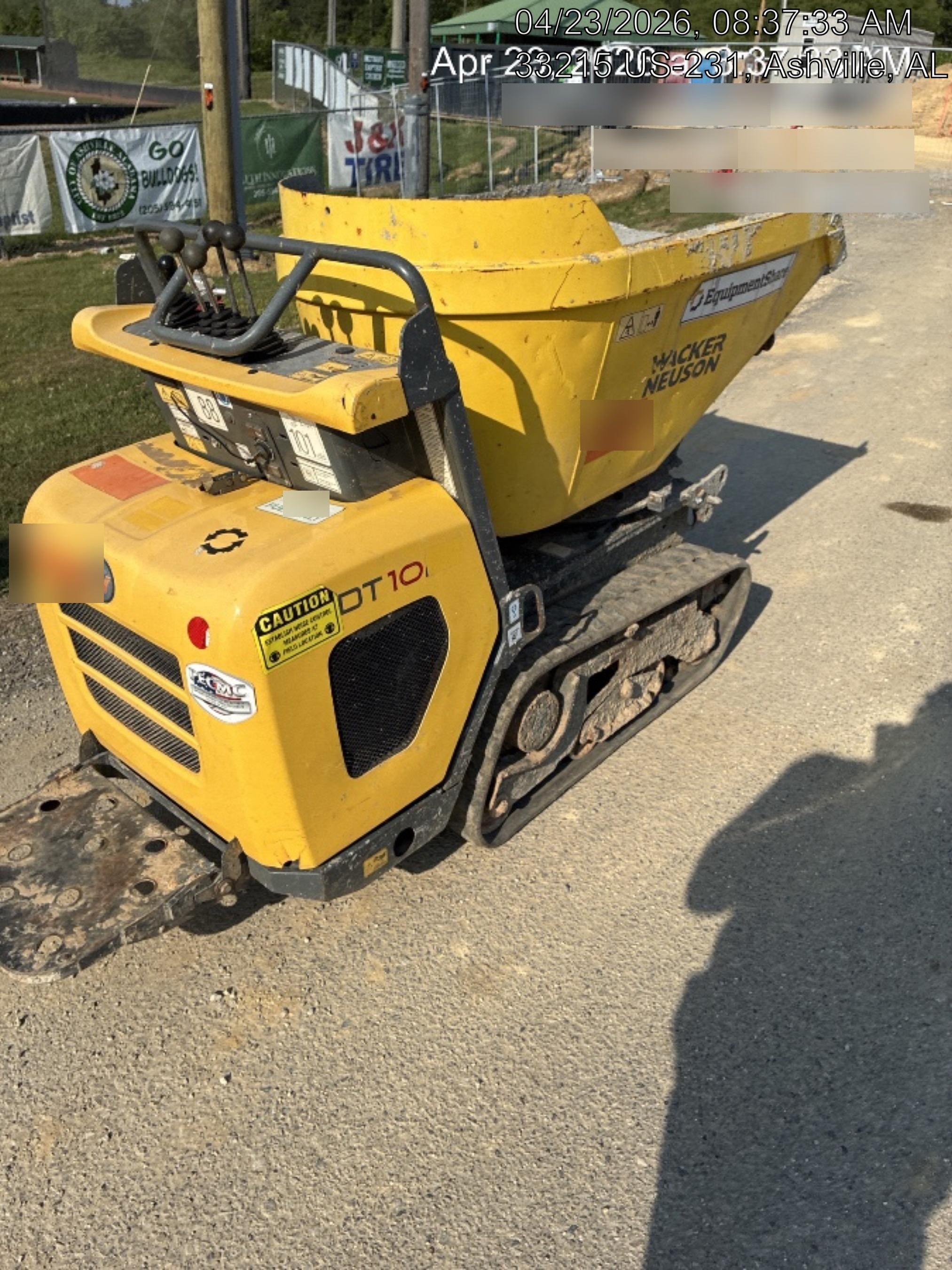 2019 WACKER NEUSON DT10
