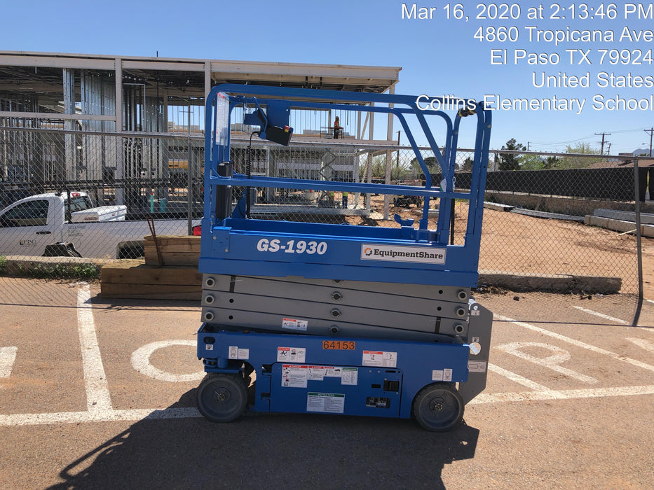 2020 Genie GS-1930 Standard Machine