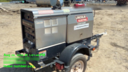 2019 Lincoln Electric Vantage 322 Ready-Pak 3, Two Wheel Trailer, Fender and Light Kit, Cable Rack
