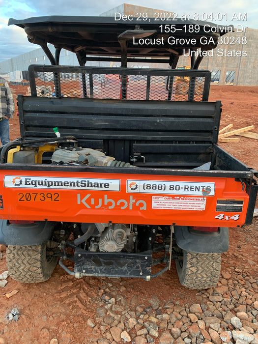 2022 KUBOTA RTV-X1140W-H (Canopy)
