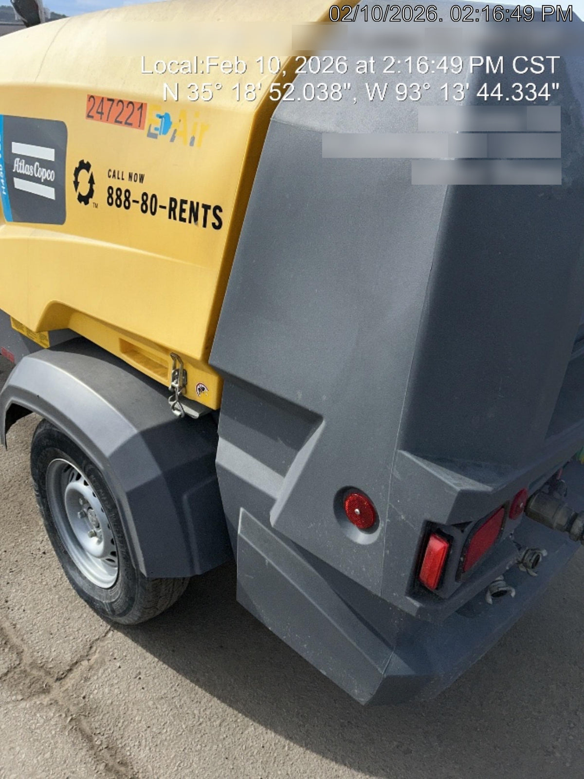 2022 ATLAS COPCO E-AIR H450