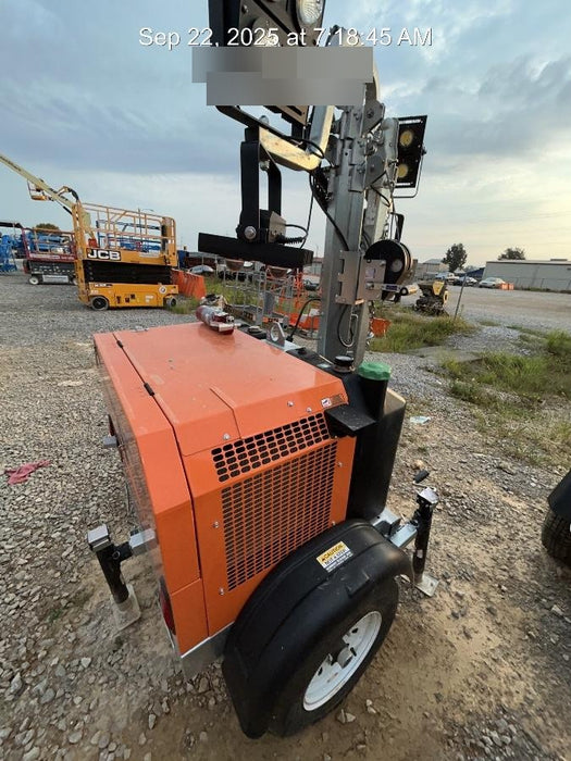 2025 Wanco WLTT-4MM4K Diesel, Mitsubishi L2E, 9.0HP @1800 rpm, Deep Sea Controller, Shore Power Plug, Auto Start, (4) 350W LED Floodlights, 4kW Generator, 60 Gal Fuel Tank, 2" Ball, T3