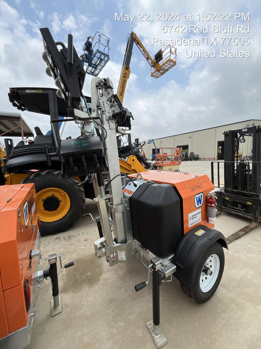 2024 Wanco WLTT-4MM4K Diesel, Deep Sea Controller, Shore Power Plug, Auto Start, (4) 350W LED Floodlights, 4kW Generator, 60 Gal Fuel Tank, 2" Ball, T3