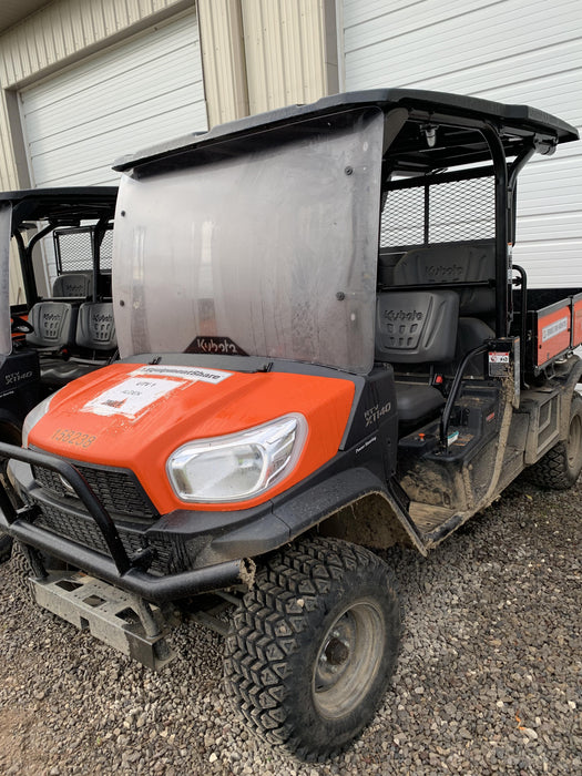 2021 Kubota RTV-X1140W-H Plastic Canopy, Windshield Acrylic Clear, LED Strobe Light, Wire Harness Kit, Back up Alarm