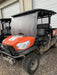 2021 Kubota RTV-X1140W-H Plastic Canopy, Windshield Acrylic Clear, LED Strobe Light, Wire Harness Kit, Back up Alarm