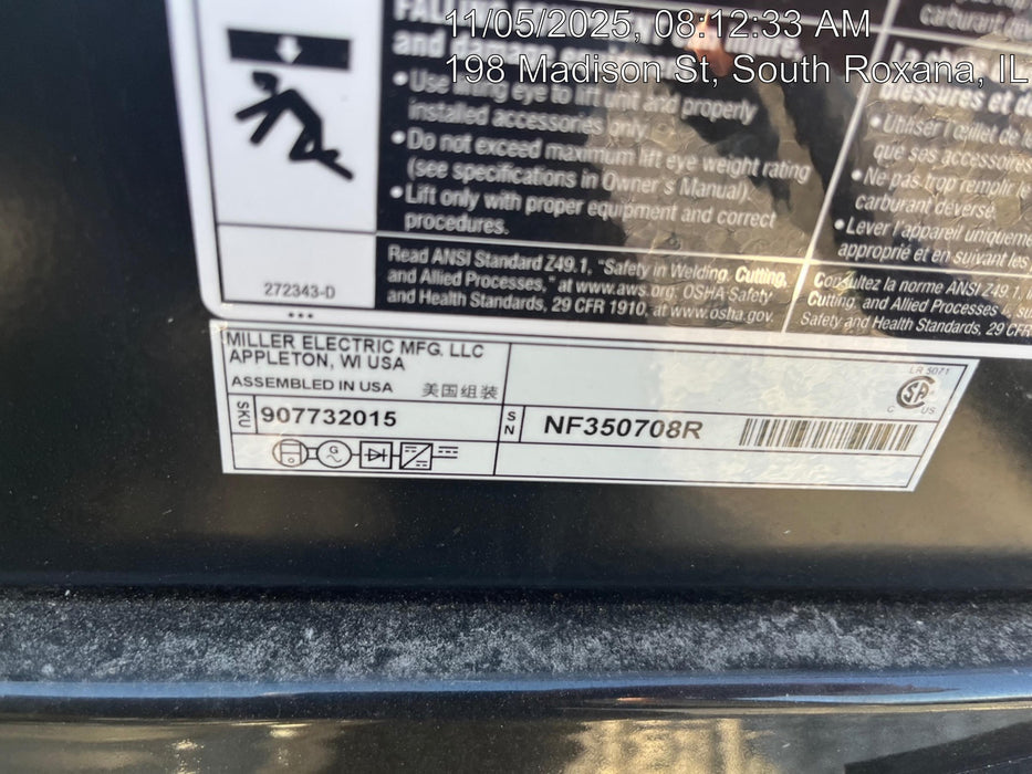 2025 MILLER ELECTRIC BIG BLUE 400