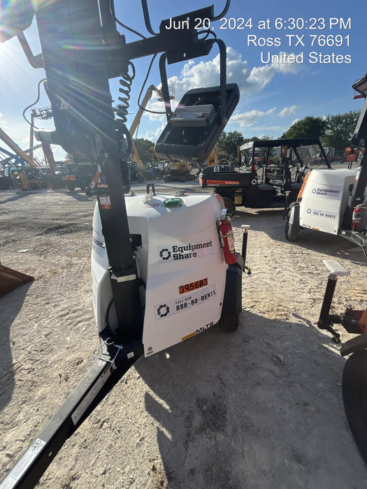 2024 Generac MLT2 Diesel, Flex Switch 120V Input, Powerzone Controller, 
(4) 320W LED Lights, 4kW Generator, 39.9 Gal Fuel Tank, 2" Ball, T3