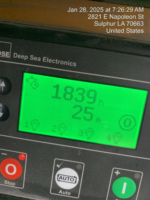 2022 Allmand NLV3GR (4) LED Light Fixture 350W, 23' Vertical Mast, 3kW Prime, Towable, Deep Sea L401, Leveling Jacks, Yanmar T4F 5.8hp