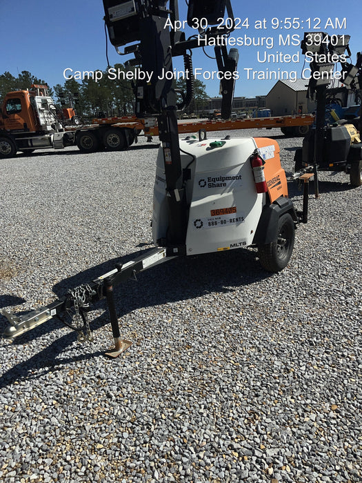 2023 Generac MLT2 Diesel, Flex Switch 120V Input, Powerzone Controller, 
(4) 320W LED Lights, 4kW Generator, 39.9 Gal Fuel Tank, 2" Ball, T3