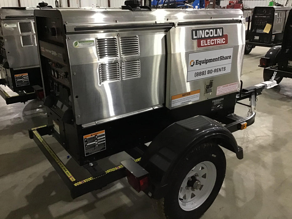 2019 Lincoln Electric Vantage 322 Lincoln Vantage 322 Welder w/Trailer, Light Kit, Cable Rack