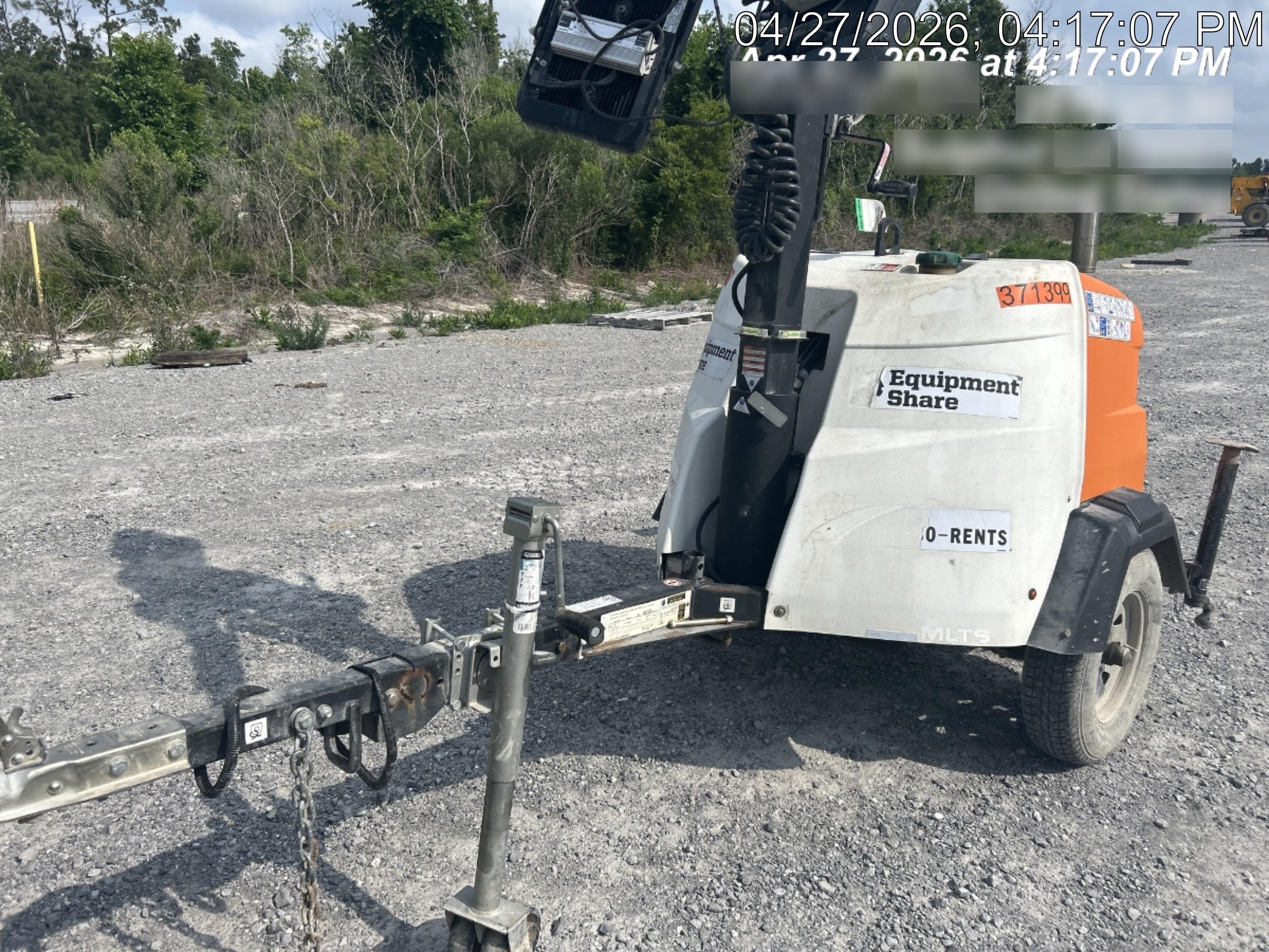 2023 Generac MLT2 Diesel, Flex Switch 120V Input, Powerzone Controller, 
(4) 320W LED Lights, 4kW Generator, 39.9 Gal Fuel Tank, 2" Ball, T3