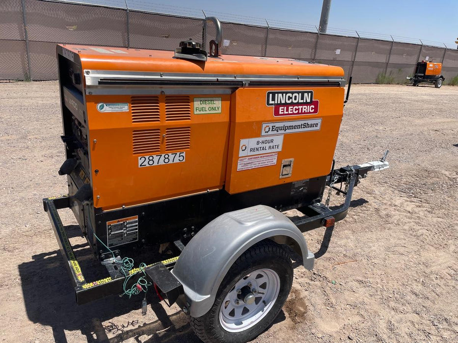 2023 Lincoln Electric LE400 Kubota V1505, Trlr, Cable Rack, Light Kit, ES Decals, T3