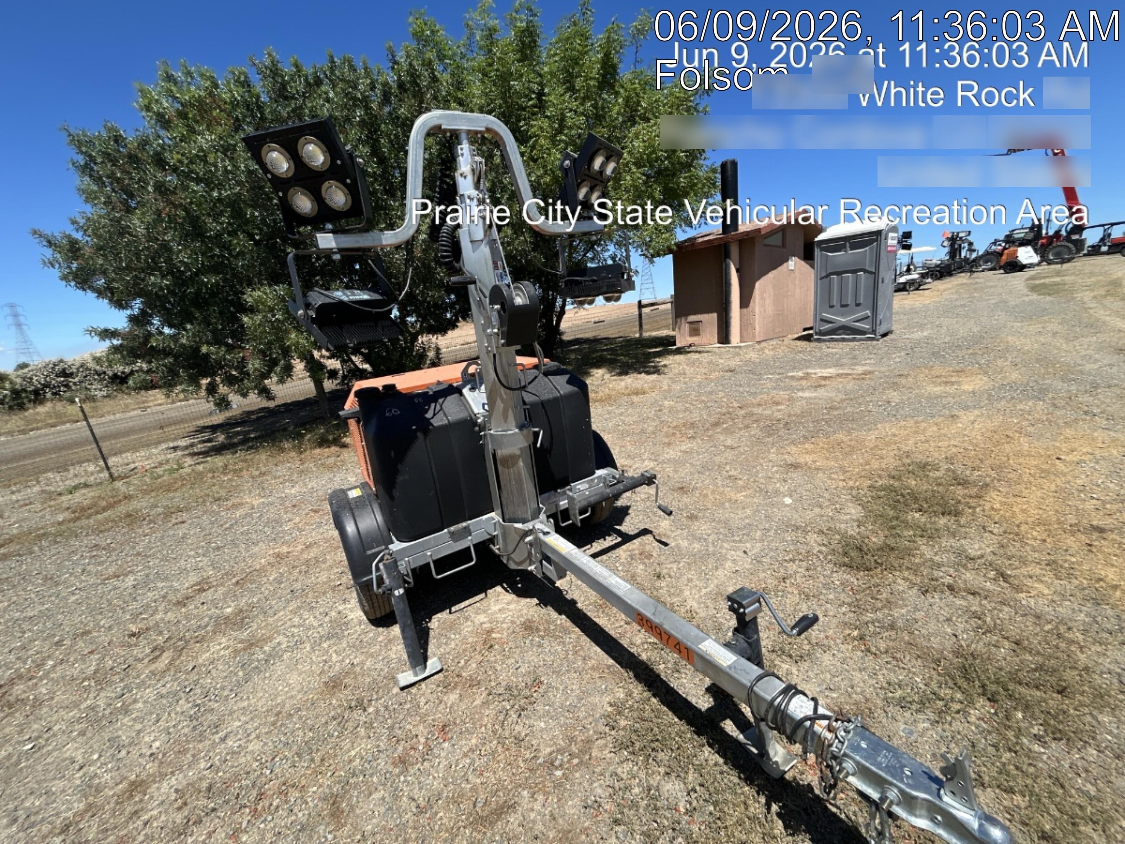 2024 Wanco WLTT-4MM4K Diesel, Deep Sea Controller, Shore Power Plug, Auto Start, (4) 350W LED Floodlights, 4kW Generator, 60 Gal Fuel Tank, 2" Ball, T3