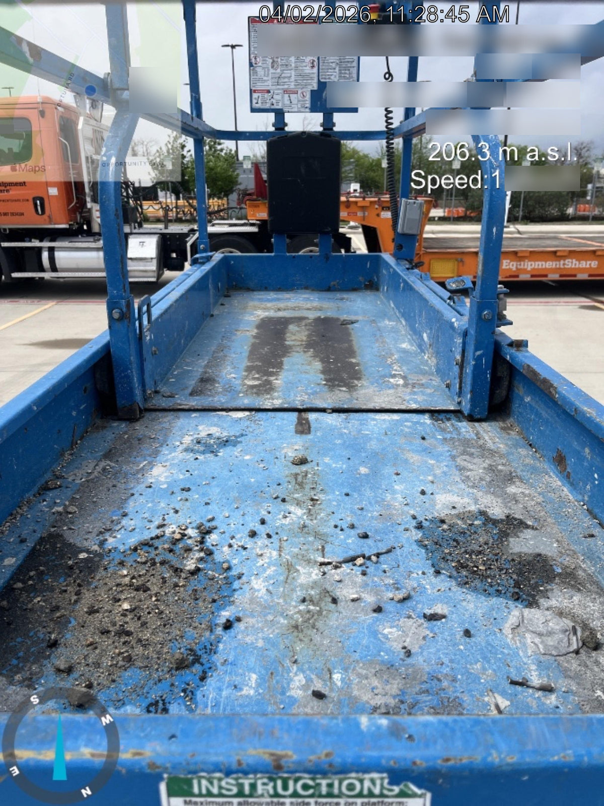2018 Genie GS-3232 Genie GS3232 Lift w/Folding Rails and Swing Gate