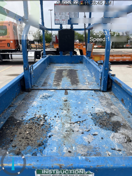 2018 Genie GS-3232 Genie GS3232 Lift w/Folding Rails and Swing Gate