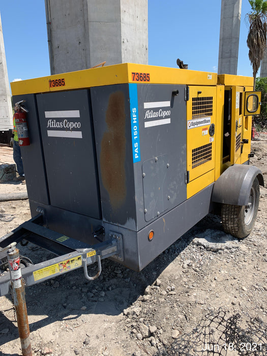 2020 ATLAS COPCO PAS 150 HF CS Enclosed