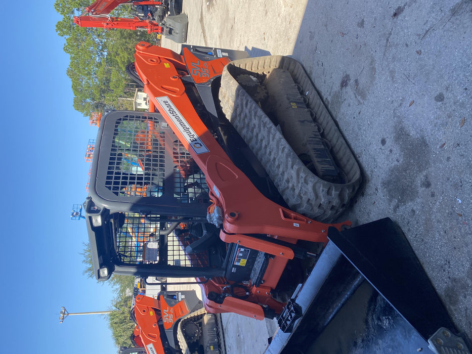 2020 Kubota SVL95-2SHC Cab, Rubber Tracks, Hydraulic Quick Coupler