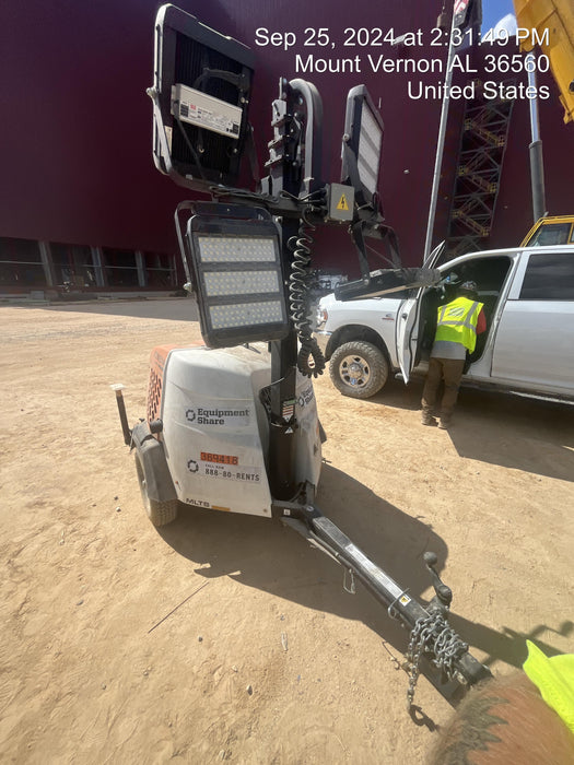 2023 Generac MLT2 Diesel, Flex Switch 120V Input, Powerzone Controller, 
(4) 320W LED Lights, 4kW Generator, 39.9 Gal Fuel Tank, 2" Ball, T3