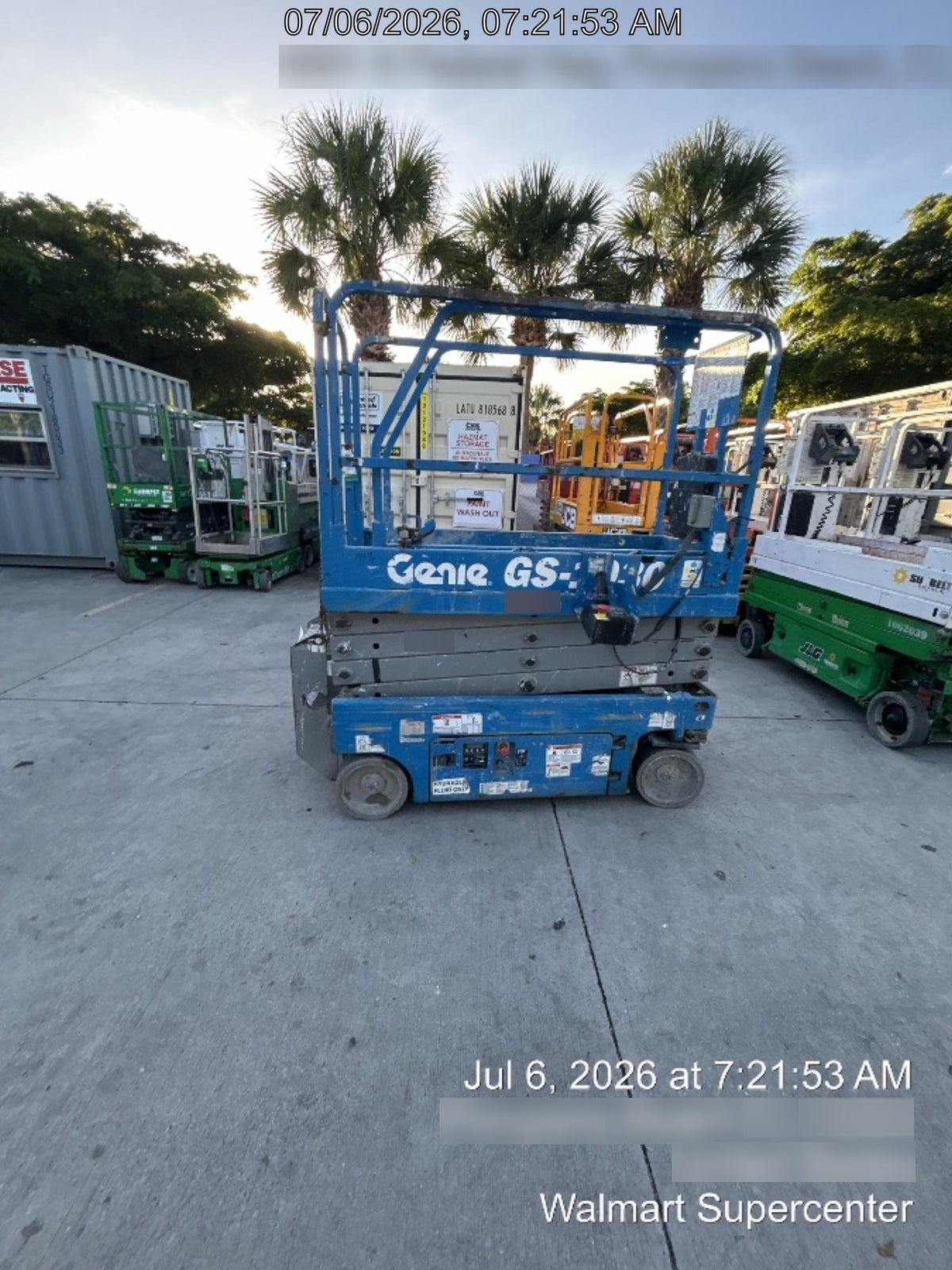 2018 Genie GS-1930 Genie GS-1930 w/Fixed Rail, Chain Entry