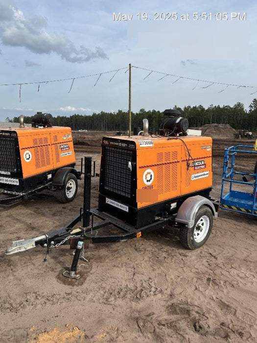 2022 Lincoln Electric Vantage 549X Crosslink Technology, Trailer Mounted, ES Decals, T3