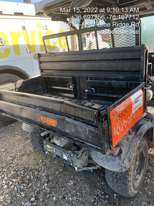 2020 Kubota RTV-X1140W-H Canopy, 4-Seater, Diesel, Windshield Acrylic Clear, Strobe Light, Backup Alarm