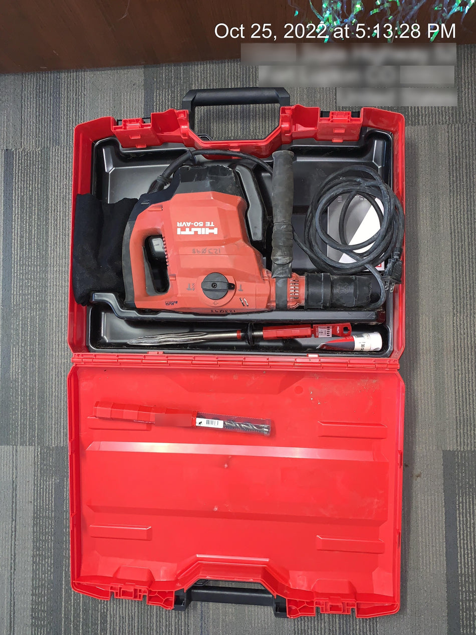 2020 HILTI TE 50-AVR