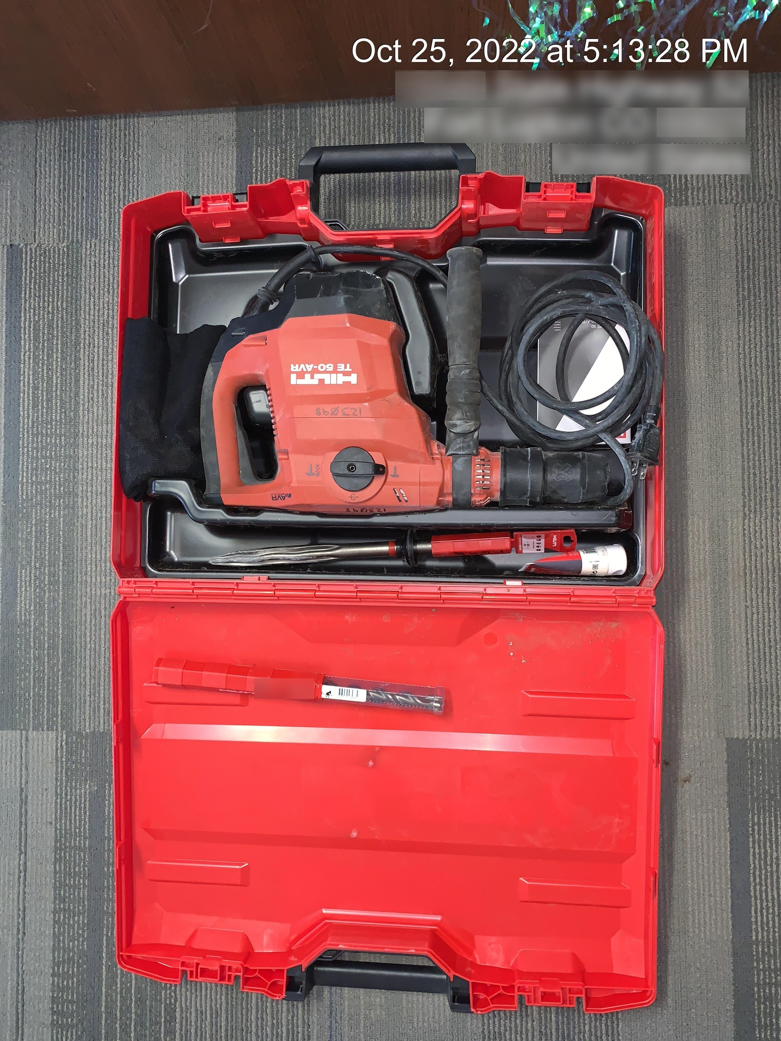 2020 HILTI TE 50-AVR