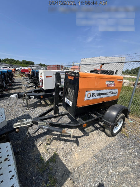 2021 Lincoln Electric Vantage 322 Vantage 322 Ready Pak 3 w/ Decals, ORANGE (includes trailer, cable rack, fender light kit) NO Telematics