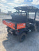2021 Kubota RTV-X1140W-H Plastic Canopy, Windshield Acrylic Clear, LED Strobe Light, Wire Harness Kit, Back up Alarm