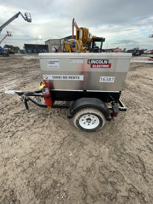 2018 Lincoln Electric Vantage 322 Lincoln Vantage 322 Welder Ready Pak 3 - Vantage 322, Trailer, Fender and light kit, Cable rack