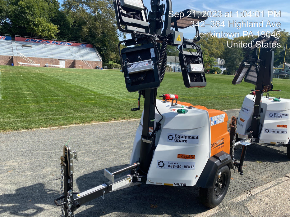 2023 Generac MLT2 Diesel, Flex Switch 120V Input, Powerzone Controller, (4) 320W LED Lights, 4kW Generator, 39.9 Gal Fuel Tank, 2" Ball, T3