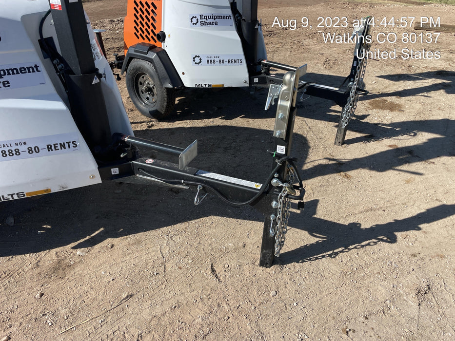 2023 Generac MLT2 Diesel, Flex Switch 120V Input, Powerzone Controller, (4) 320W LED Lights, 4kW Generator, 39.9 Gal Fuel Tank, 2" Ball, T3