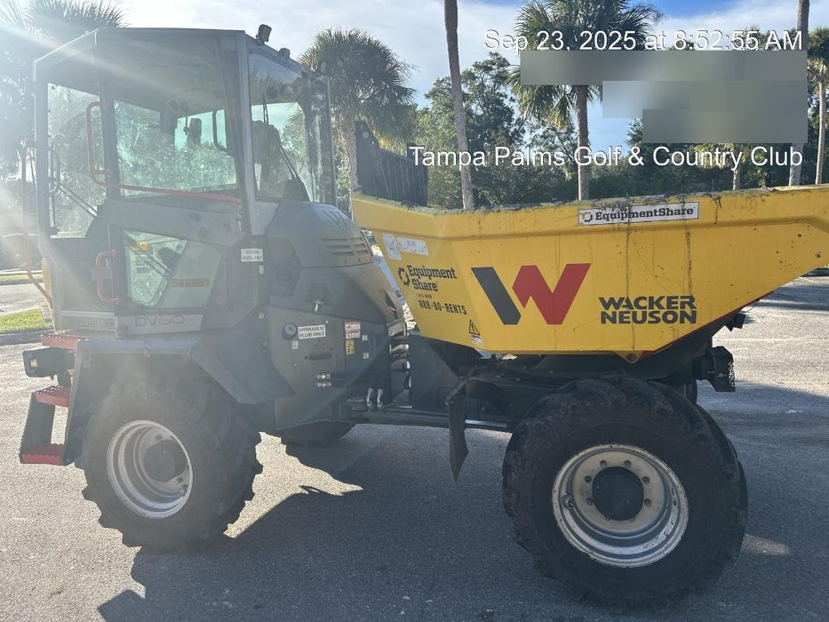 2025 WACKER NEUSON DV604 Cab Standard Tires