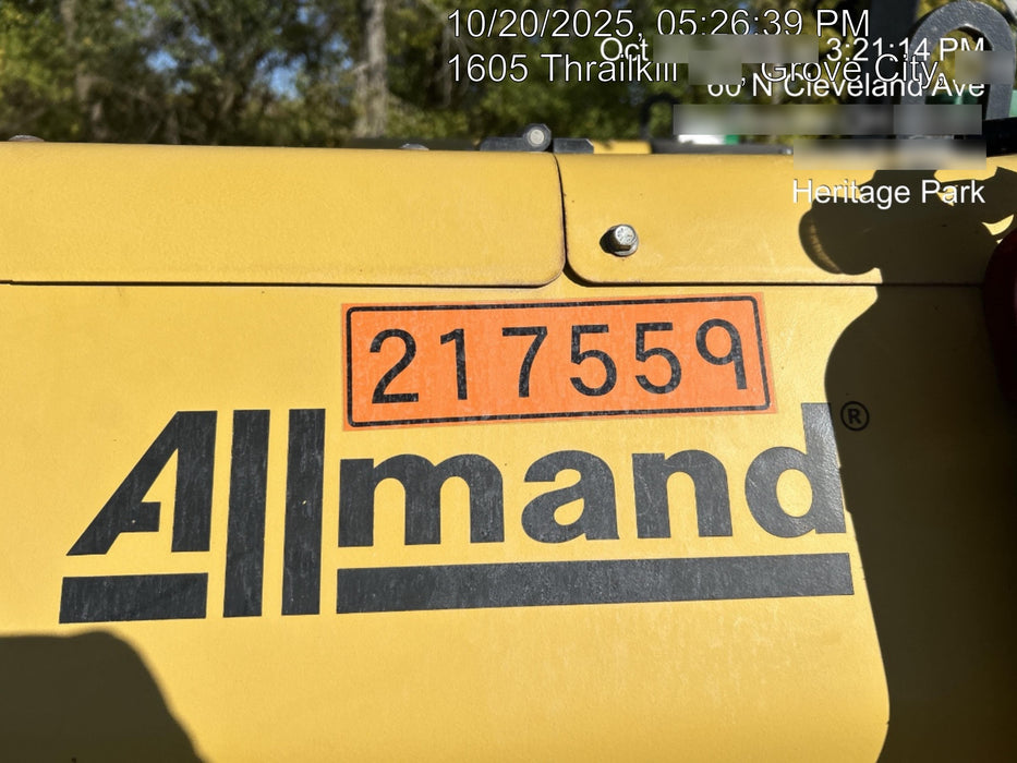 2022 Allmand NLV3GR (4) LED Light Fixture 350W, 23' Vertical Mast, 3kW Prime, Towable, Deep Sea L401, Leveling Jacks, Yanmar T4F 5.8hp