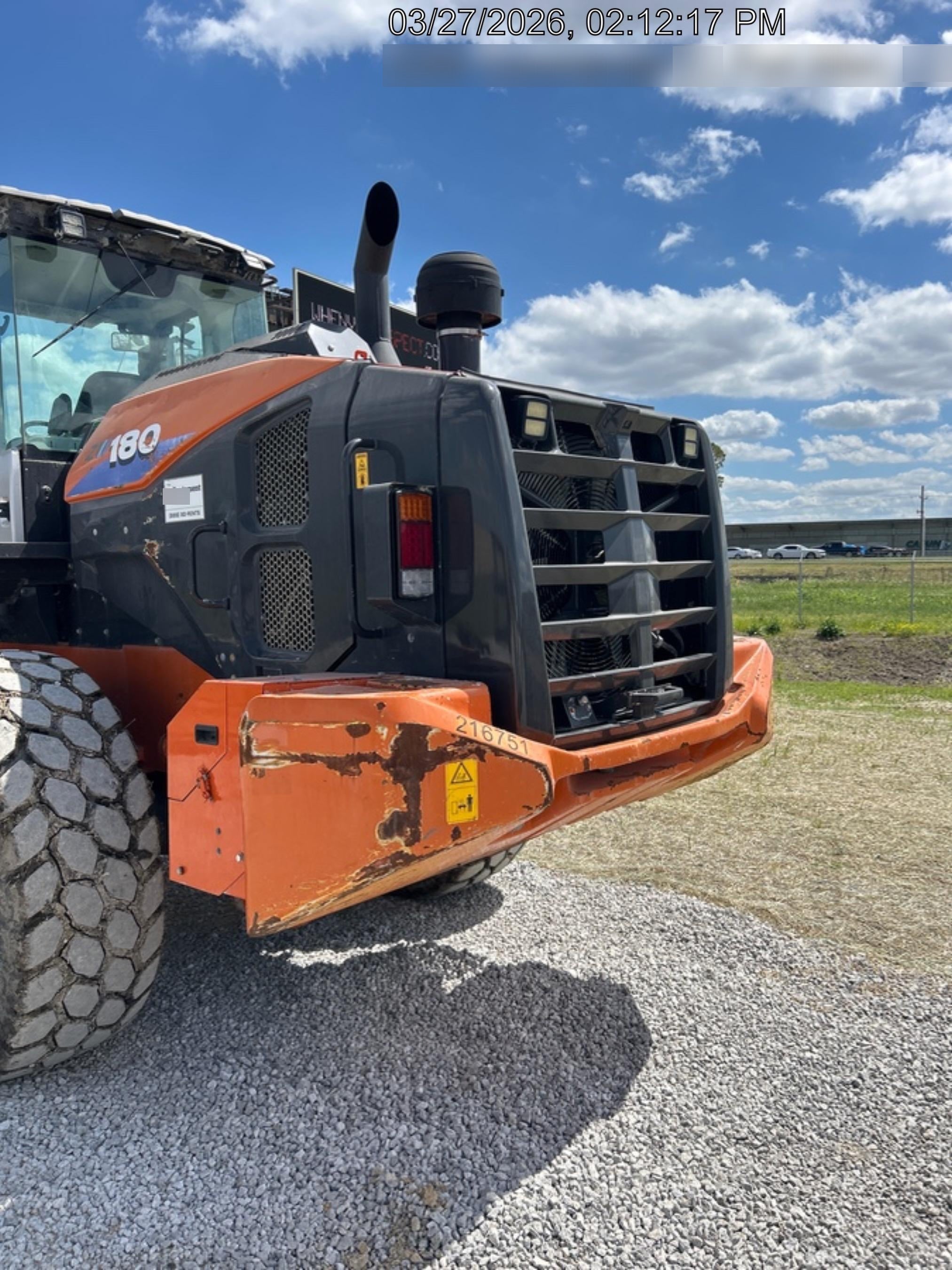 2022 HITACHI ZW180-6