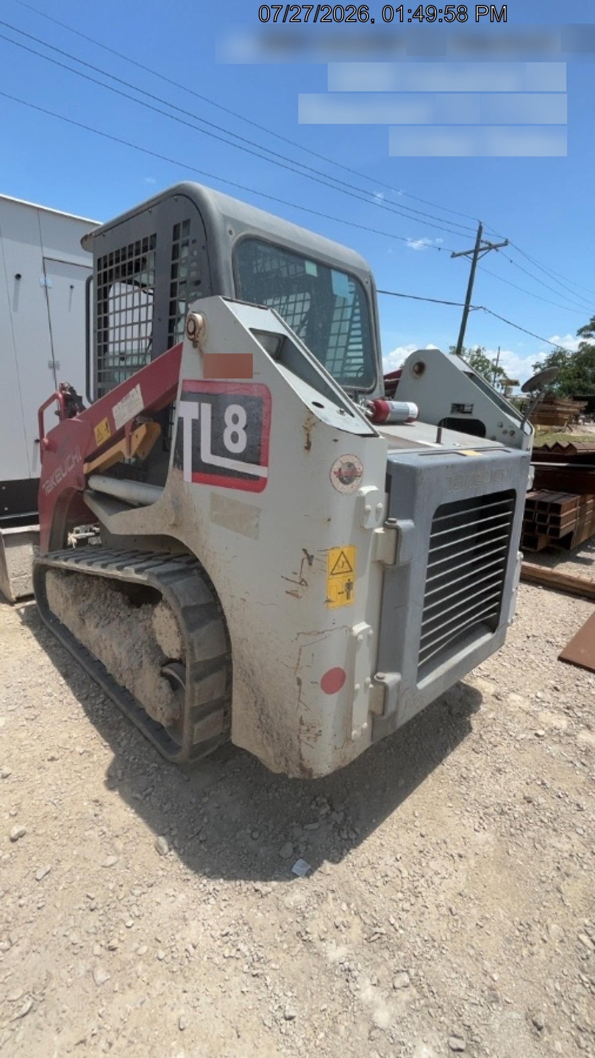 2019 TAKEUCHI TL8
