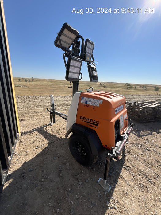 2024 Generac MLT2 Diesel, Flex Switch 120V Input, Powerzone Controller, 
(4) 320W LED Lights, 4kW Generator, 39.9 Gal Fuel Tank, 2" Ball, T3