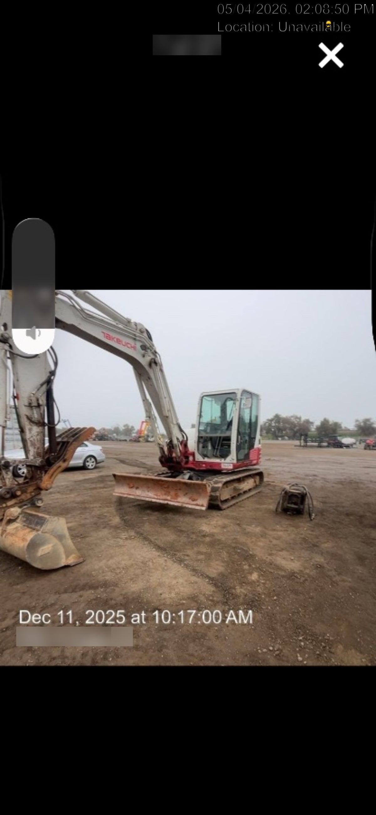 2019 Takeuchi TB290 Cab/Heat/AC Rubber tracks, Dozer blade, Travel alarm, Auxiliary hydraulics Manual QC, Hydraulic thumb, 18", 24", and 36" Buckets