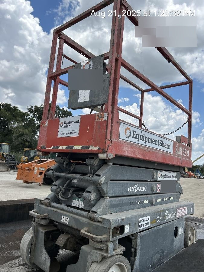 2019 Skyjack SJIII-3219 Standard Options, Trojan Batteries