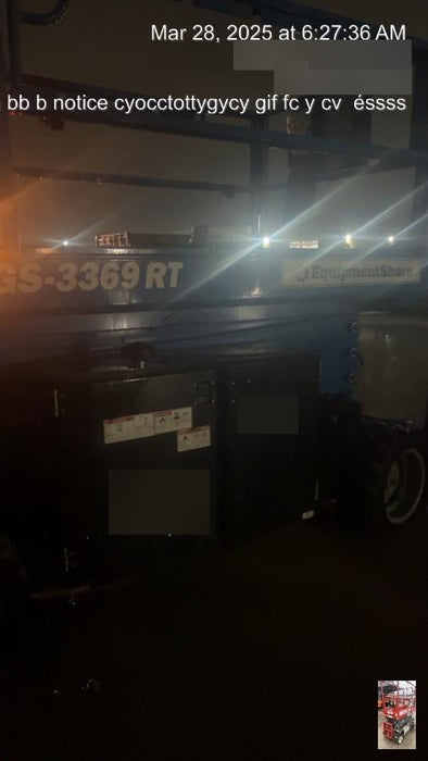 2019 GENIE GS-3369 RT