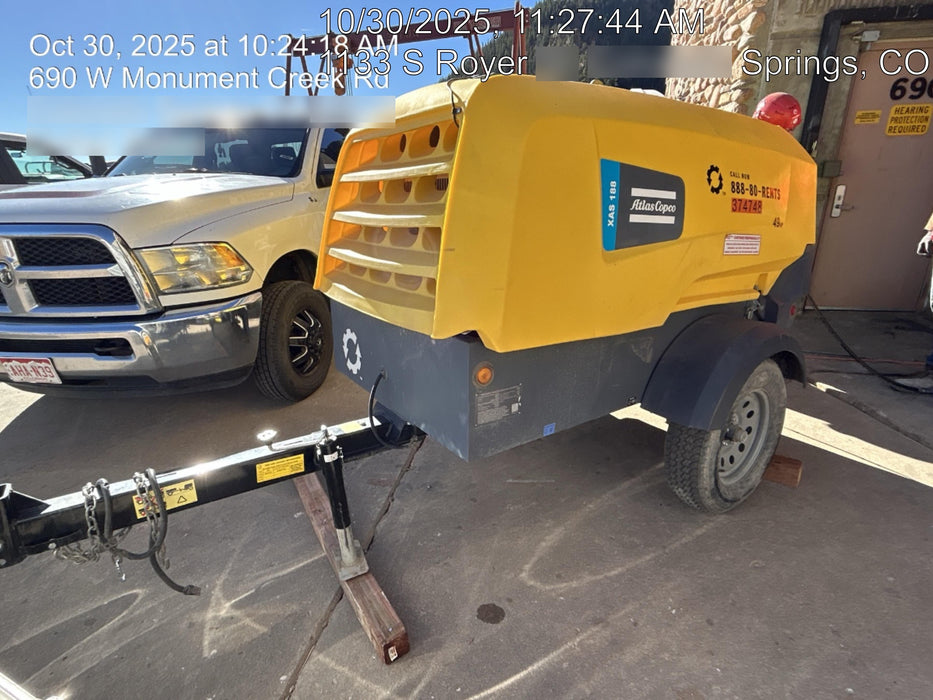 2023 ATLAS COPCO XAS188 CWK