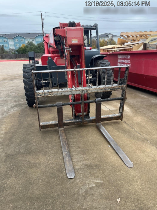 2018 Manitou MTA8044 MTA 8044 - 74 HP T4, Canopy, Worklights/Strobe, Beacon, 66" Carriage, 48" Forks, Solid Tires, Lift Hook, Aux Hydraulics