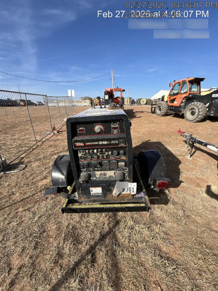 Lincoln Electric Vantage 322 Lincoln Vantage 322 Welder Ready Pak 3 - Vantage 322, Trailer