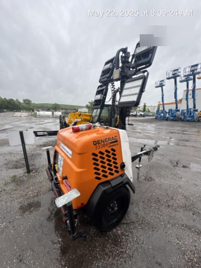 2023 Generac MLT2 Diesel, Flex Switch 120V Input, Powerzone Controller, (4) 320W LED Lights, 4kW Generator, 39.9 Gal Fuel Tank, 2" Ball, T3
