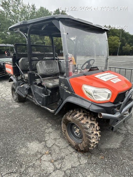 2022 Kubota RTV-X1140W-H Plastic Canopy, Windshield Acrylic Clear, LED Strobe Light, Wire Harness Kit, Back up Alarm