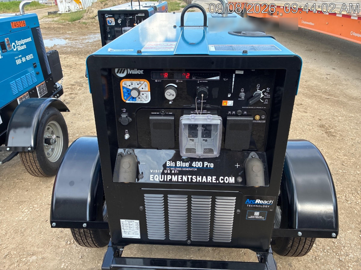 2026 MILLER ELECTRIC BIG BLUE 400