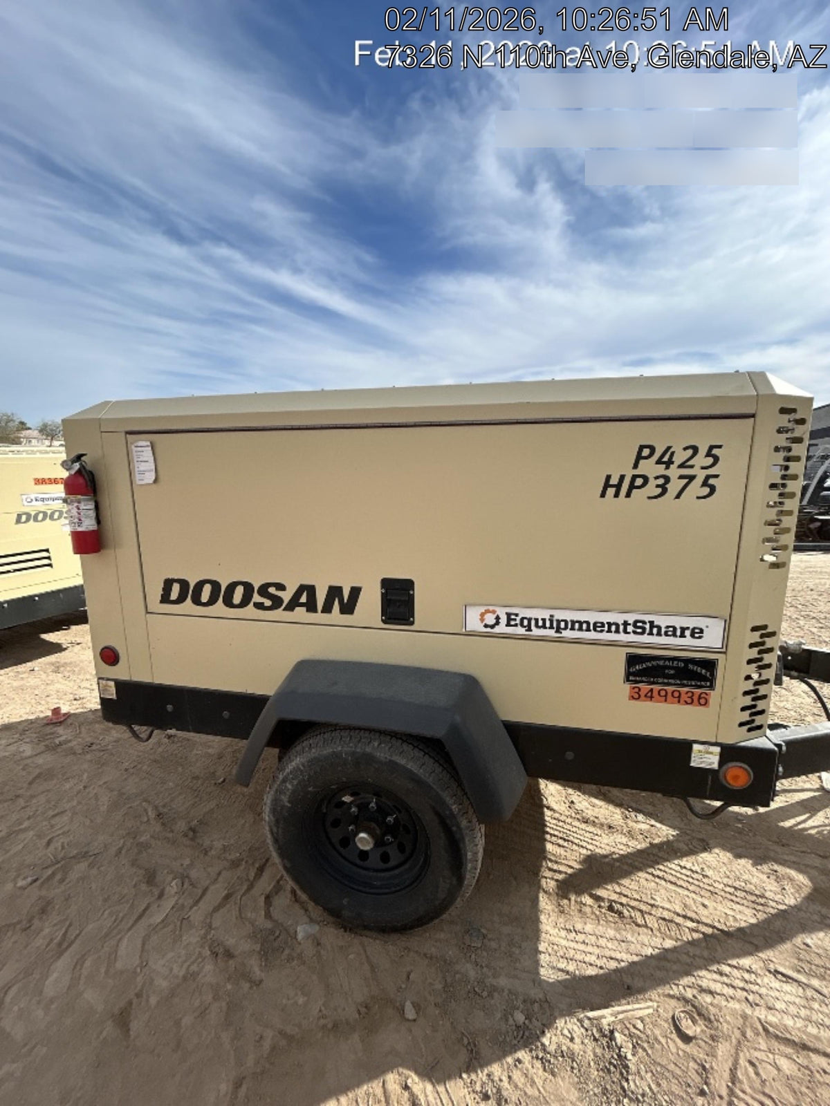 2023 DOOSAN P425/HP375WCU